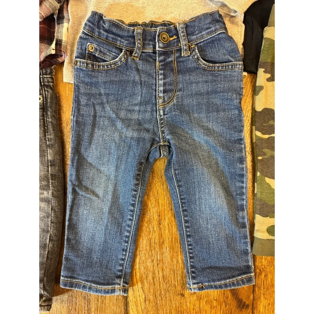 Toddler Baby Boy 12-18 12/18 Months Clothes Shirts Pants Jeans Long Sleeve Heart